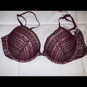 Victoria’s Secret Plunge Push Up Bra 36D NWT!!!
